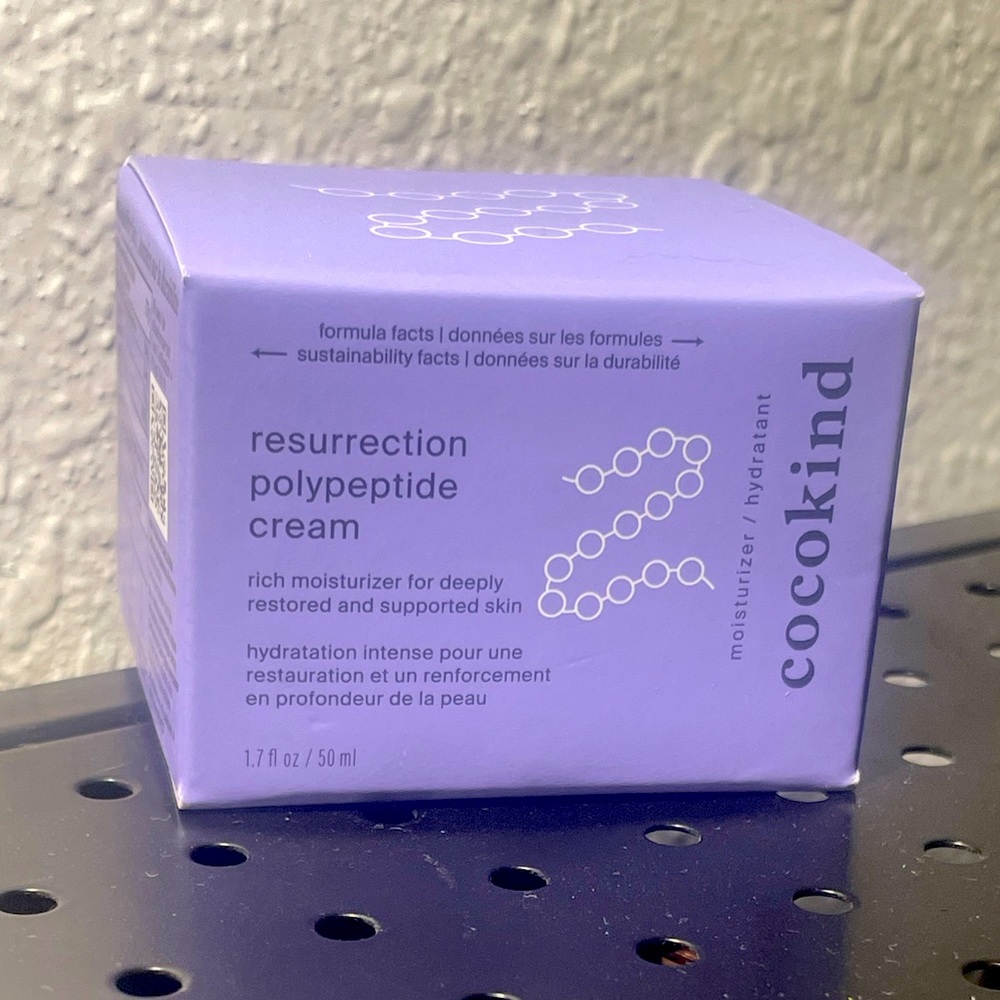 Cocokind Resurrection Polypeptide Cream Full Size 1.7 oz. BNIB